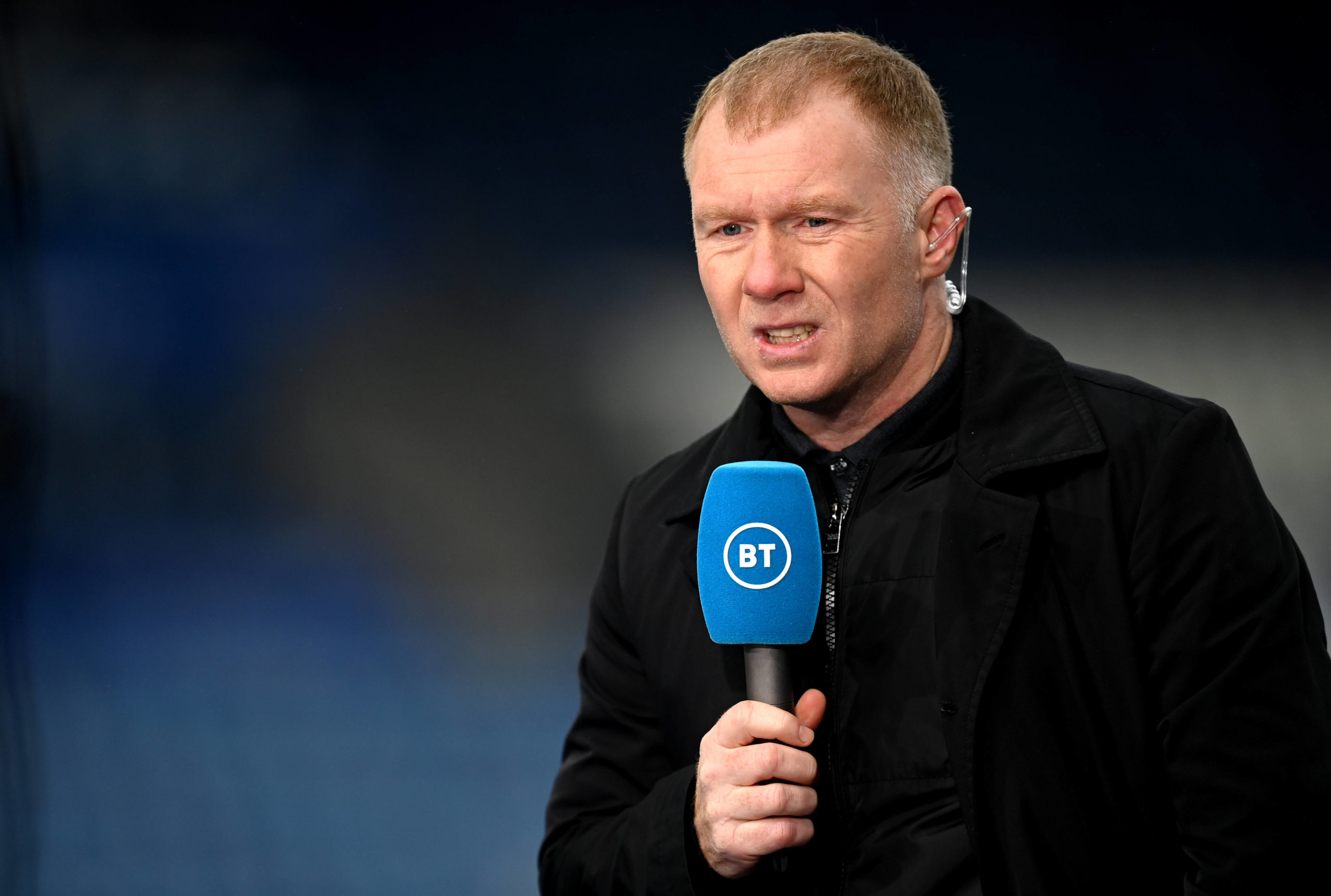 Leicester City v Manchester United, ManU - Premier League - King Power Stadium Former Manchester United player and BT commentator Paul Scholes ahea...