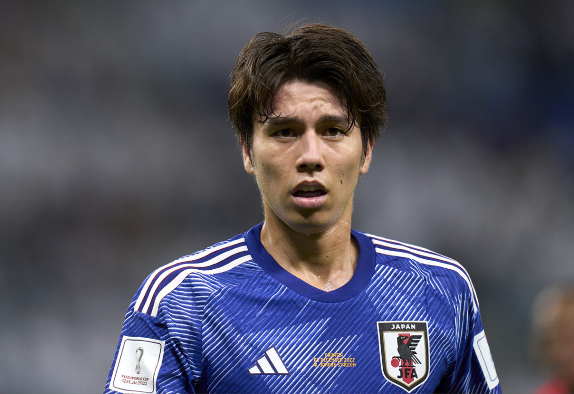 Ao Tanaka in action for Japan.
