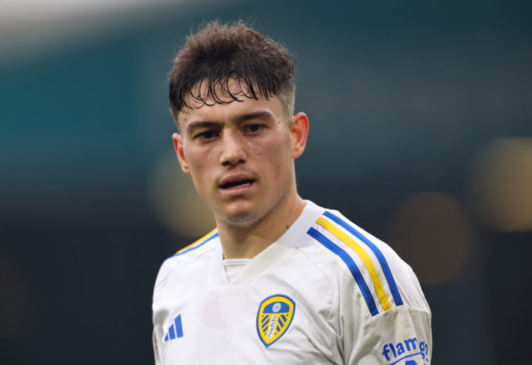 Leeds United winger Dan James