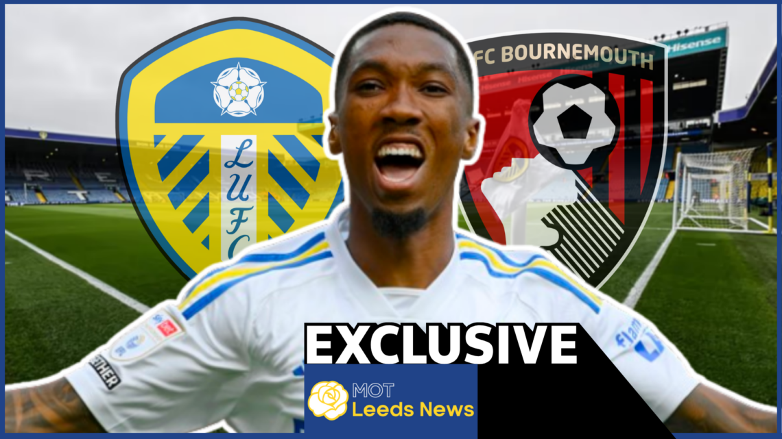 Jaidon Anthony Elland Road Leeds United and Bournemouth exclusive