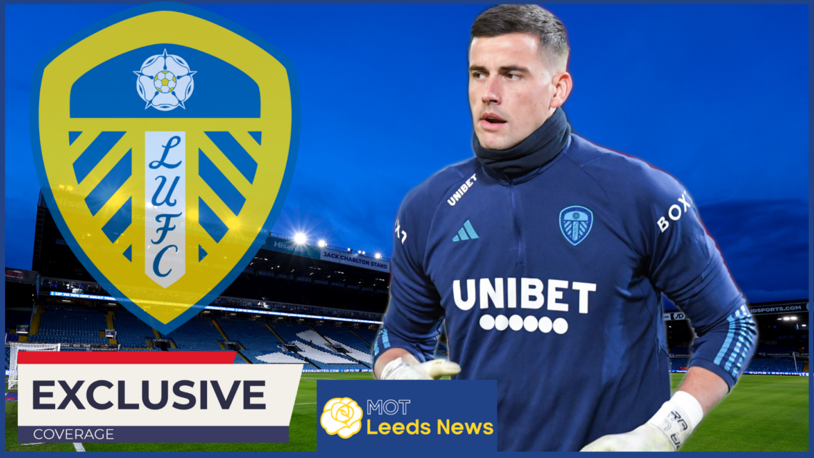 Leeds United goalkeeper Karl Darlow