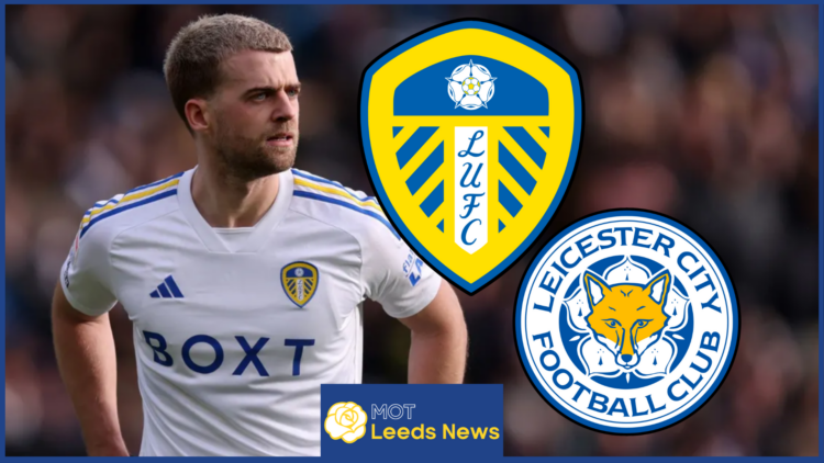 Patrick Bamford Leeds United and Leicester City badges