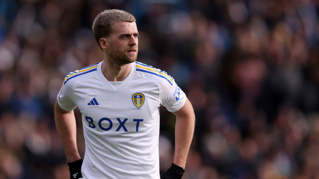 Leeds United striker Patrick Bamford
