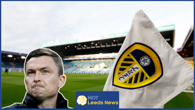 Paul Heckingbottom at Elland Road, home of Leeds United