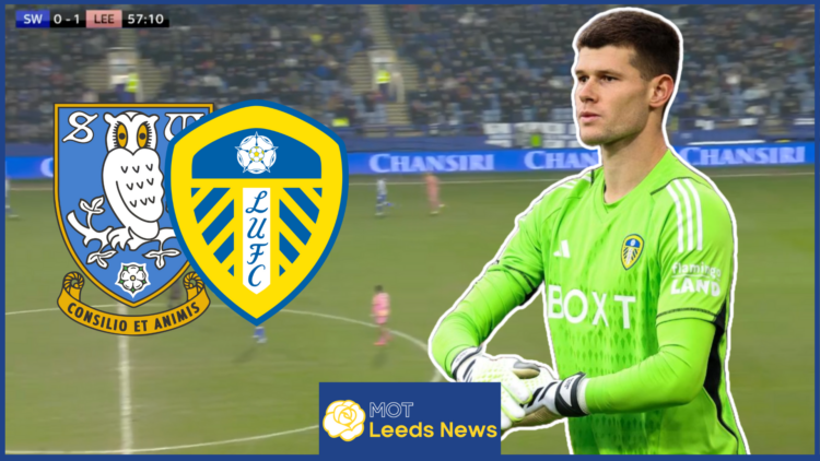Illan Meslier Leeds United Sheffield Wednesday