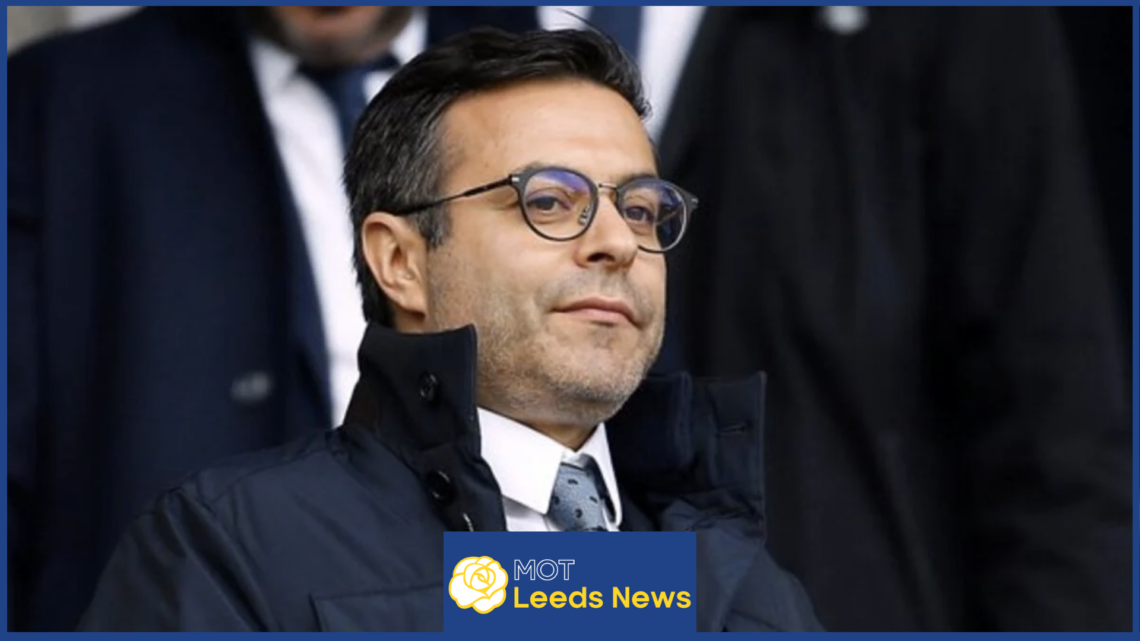 Andrea Radrizzani during his Leeds United days.