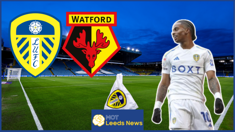 Crysencio Summerville in Leeds United v Watford