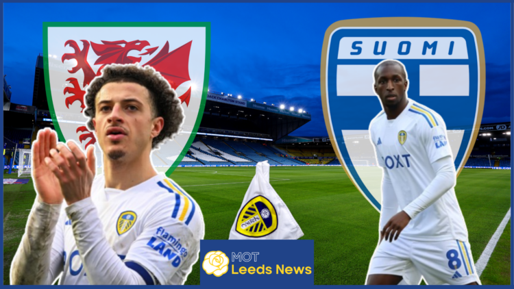 Ethan Ampadu and Glen Kamara at Leeds United