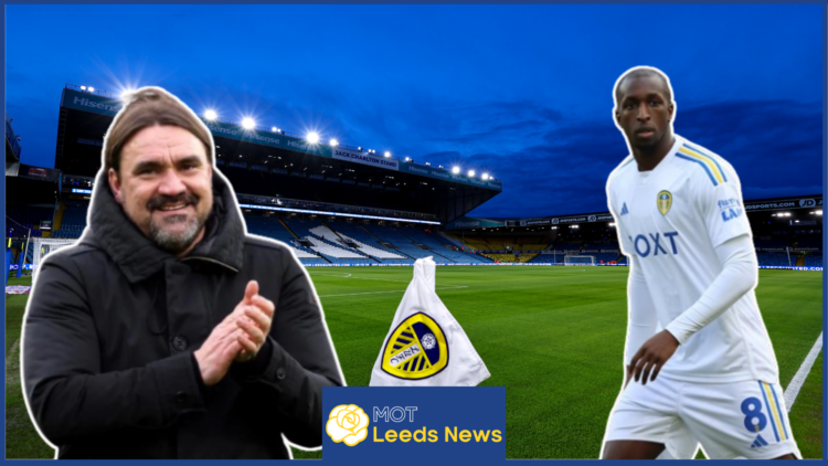 Glen Kamara and Daniel Farke at Leeds United