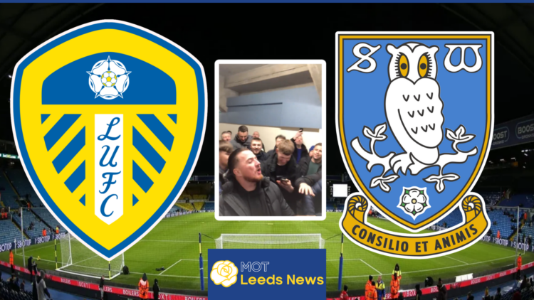 Leeds United and Sheffield Wednesday badges Ross McCormack footage