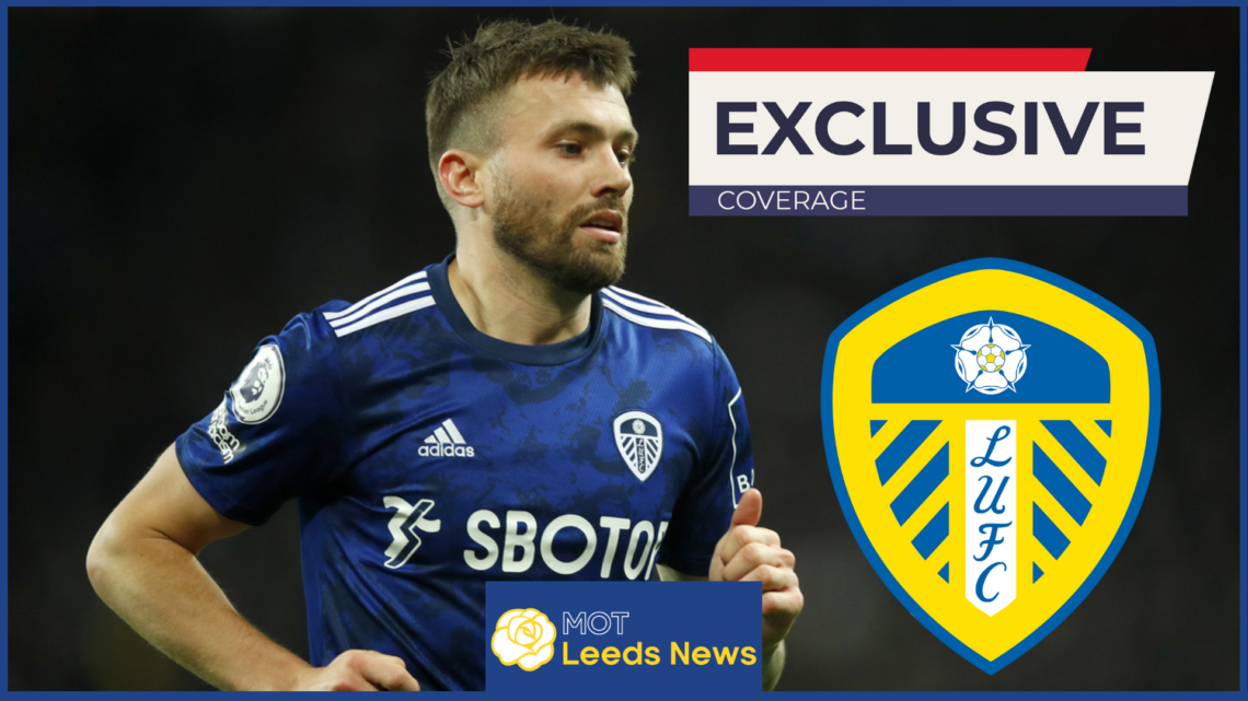 Leeds United midfielder Stuart Dallas