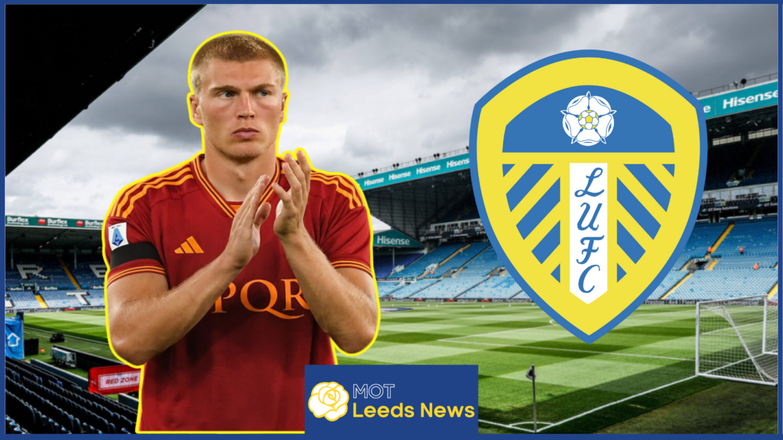 Rasmus Kristensen, Leeds United crest