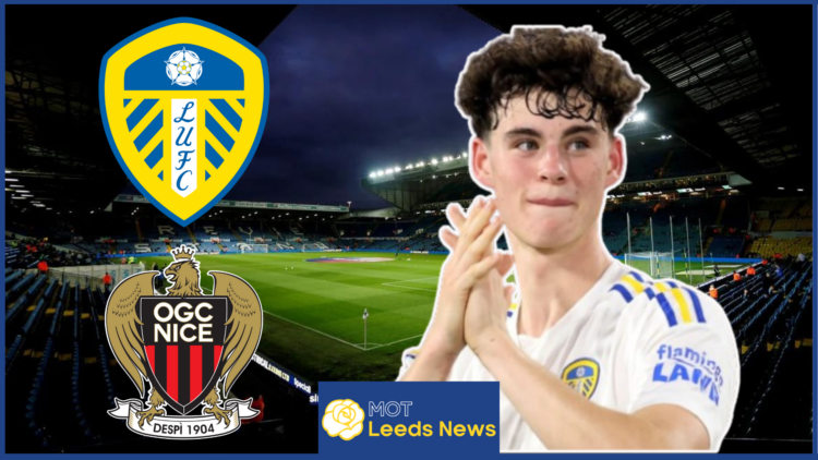 Leeds badge, Nice badge, Archie Gray, Elland Road