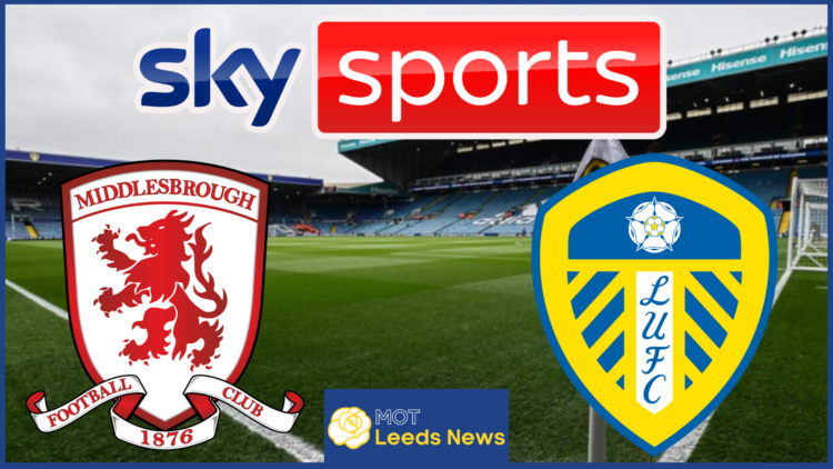 Middlesbrough and Leeds United badges