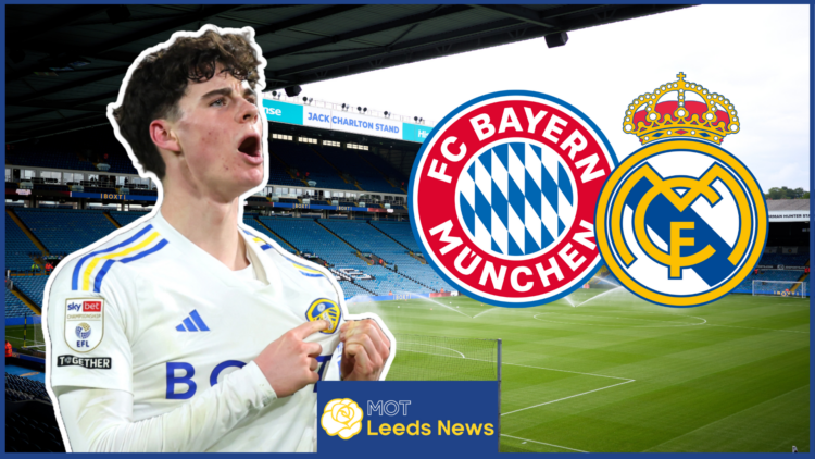 Archie Gray Bayern Munich Elland Road Real Madrid