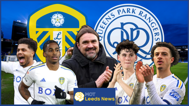 Leeds QPR Summerville Ampadu Farke Gray Rutter
