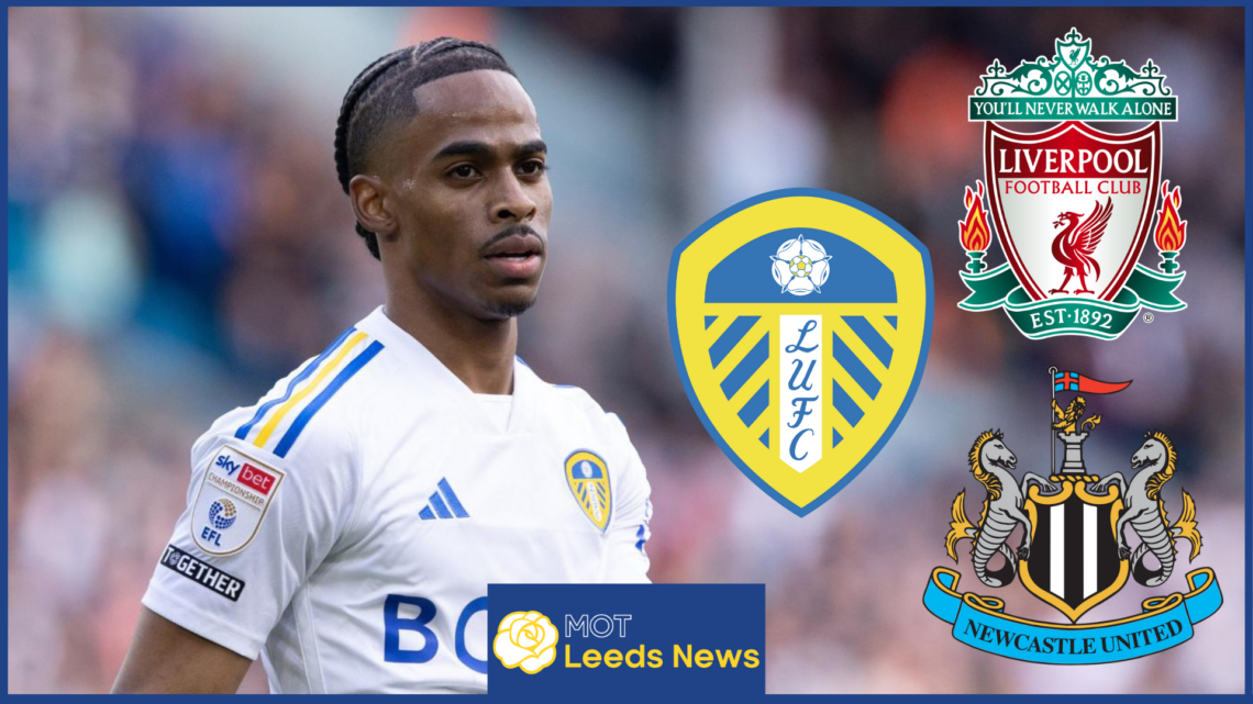 Leeds United Crysencio Summerville Newcastle Liverpool