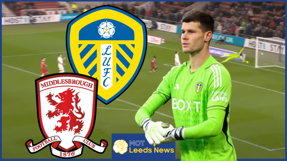 Leeds United Middlesbrough Illan Meslier