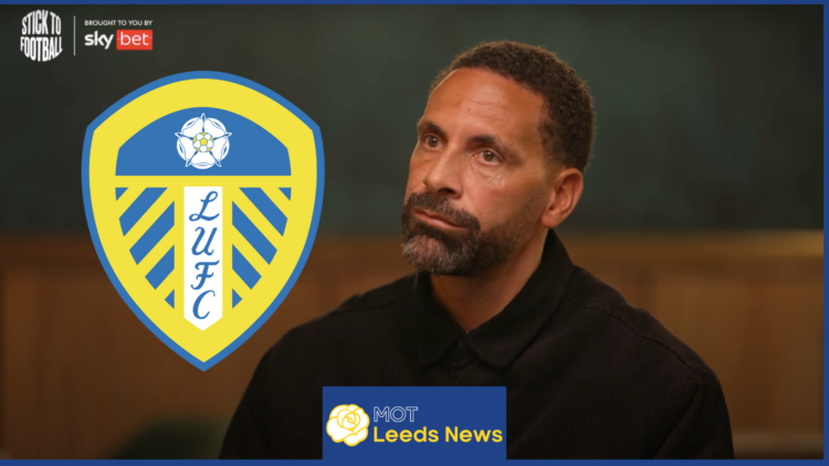 Rio Ferdinand, Leeds United crest
