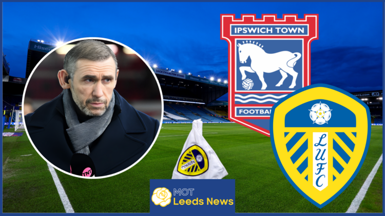 Martin Keown, Leeds United badge, Ipswich Town badge