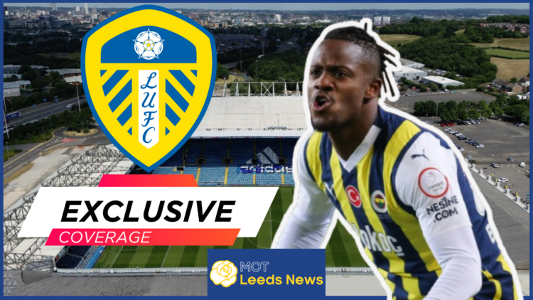 Michy Batshuayi, Leeds badge, Elland Road