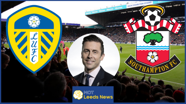 Leeds United badge, Southampton badge, David Prutton, Elland Road
