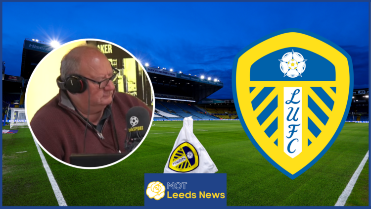 Alan Brazil, Leeds United badge, Elland Road