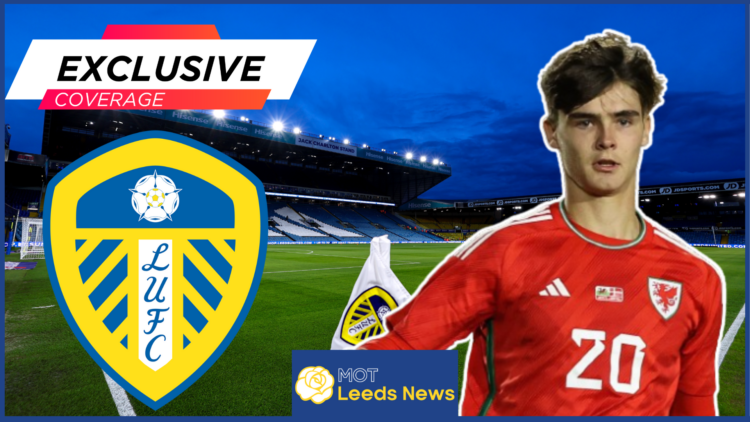 Charlie Crew, Leeds United badge, Elland Road, Thorp Arch