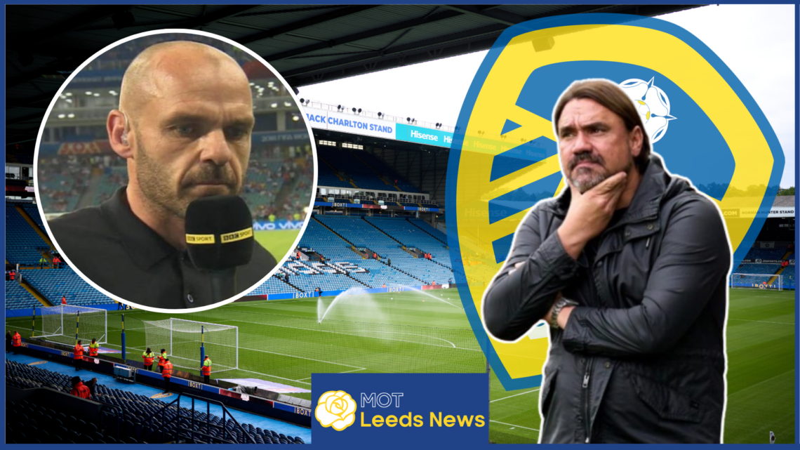 Daniel Farke, Danny Murphy, Leeds United badge