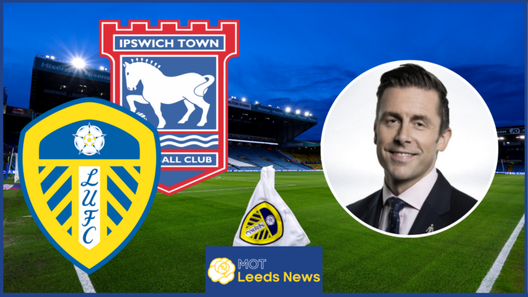 David Prutton, Leeds United badge, Ipswich Town badge, Elland Road