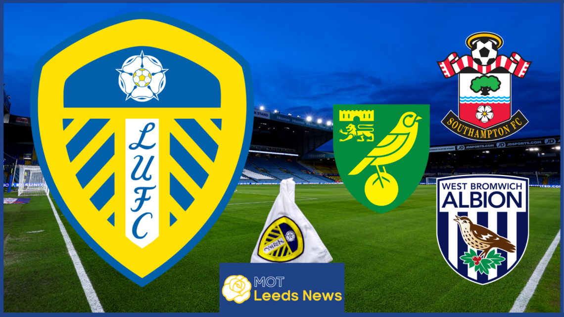 Leeds Norwich Southampton West Brom