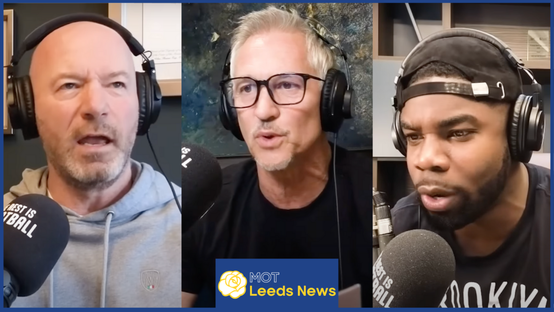 Alan Shearer Gary Lineker Micah Richards Leeds United