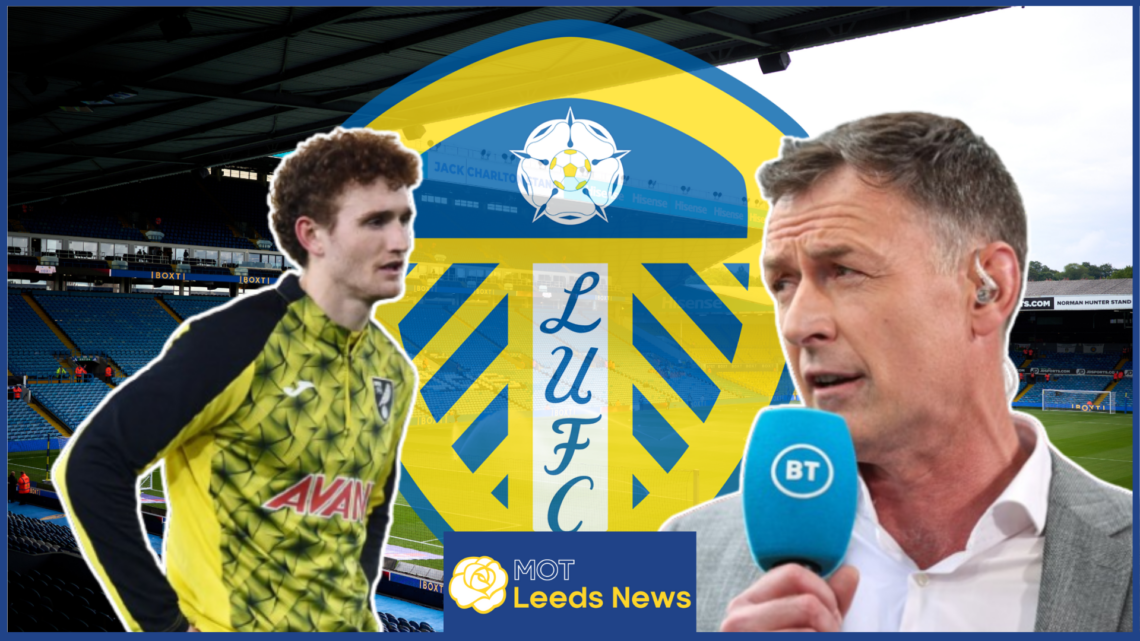Josh Sargent, Chris Sutton, Leeds United badge