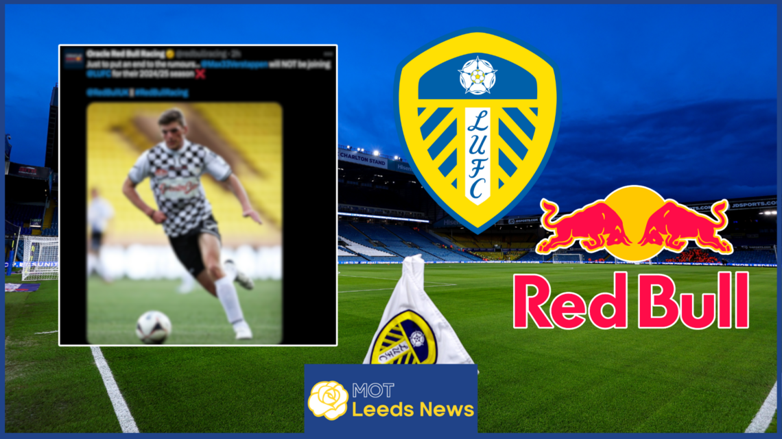 Leeds United Red Bull Max Verstappen