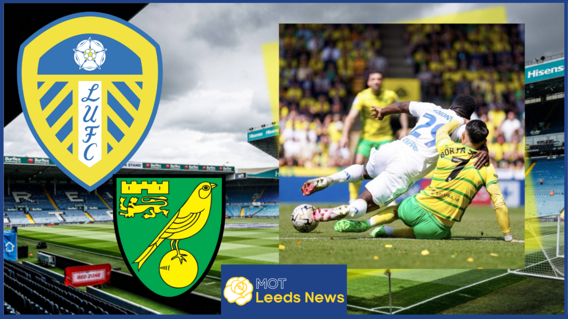 Leeds, Norwich, Gnonto foul