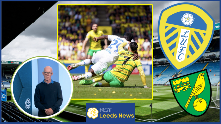 Leeds, Norwich, Gnonto foul, Dermot Gallagher