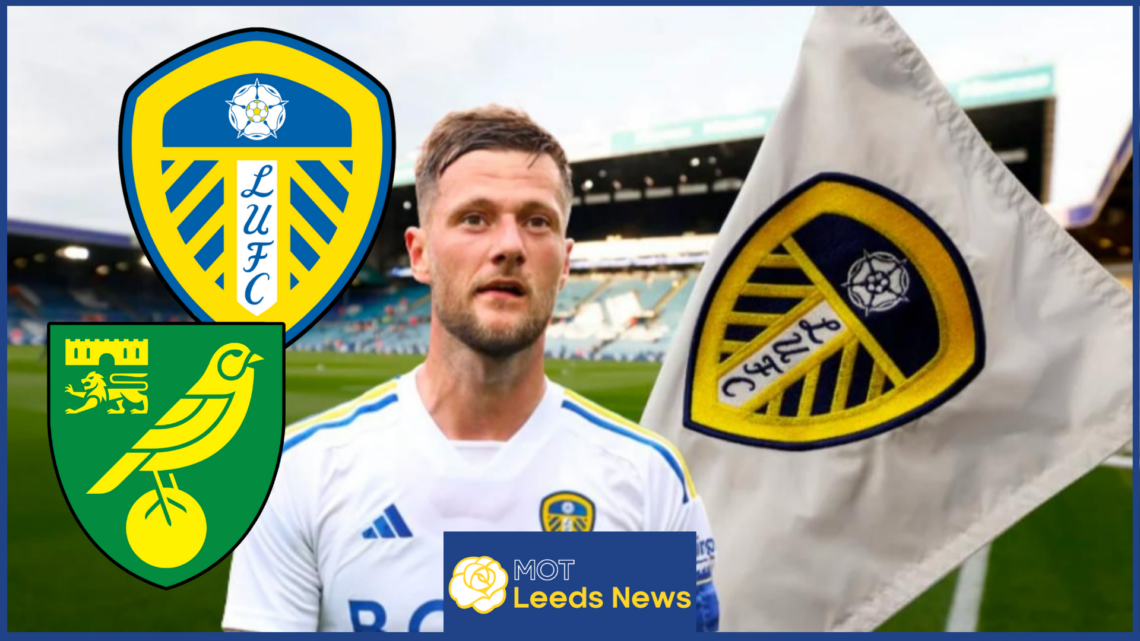 Leeds United Norwich Liam Cooper