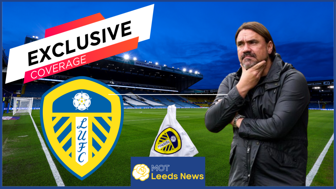 Daniel Farke, Leeds United badge, Elland Road