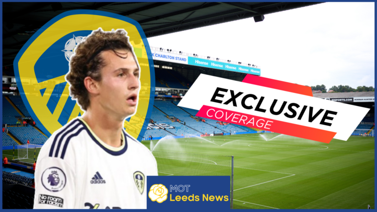 Brenden Aaronson, Leeds United badge