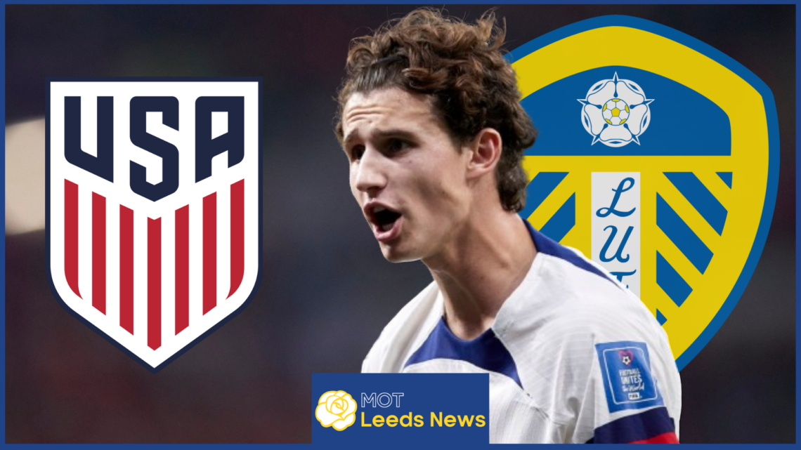 Leeds USMNT Aaronson