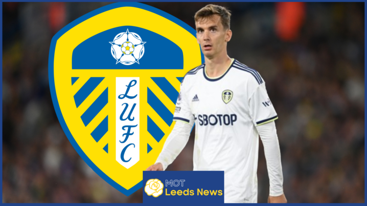 Leeds United badge, Diego Llorente