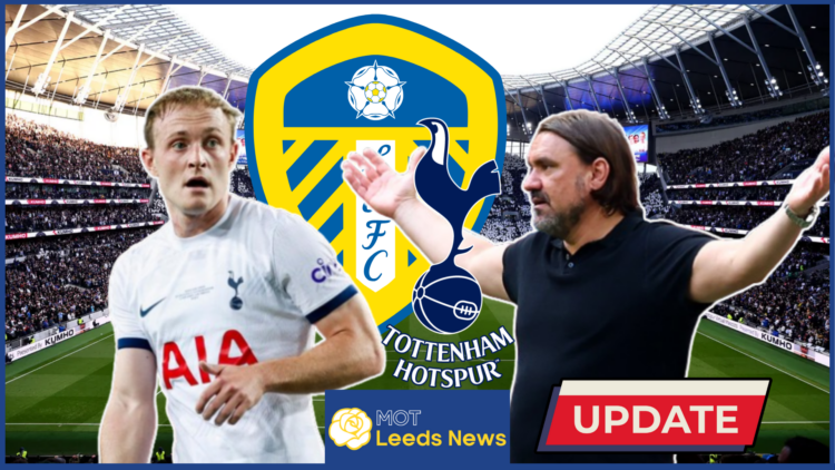 Leeds United Tottenham Oliver Skipp Daniel Farke update