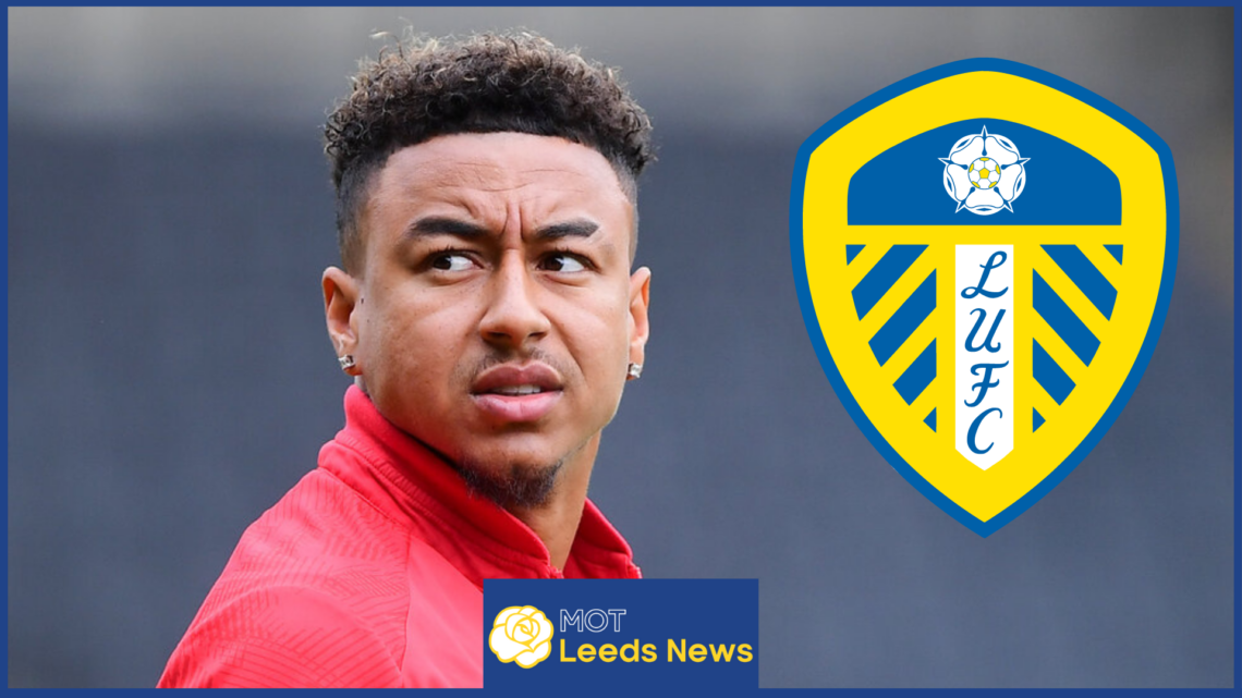 Jesse Lingard, Leeds United badge