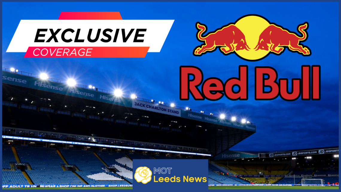 Red Bull logo, Elland Road