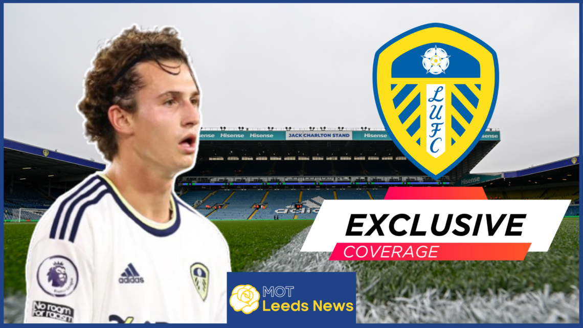 Brenden Aaronson, Leeds United badge