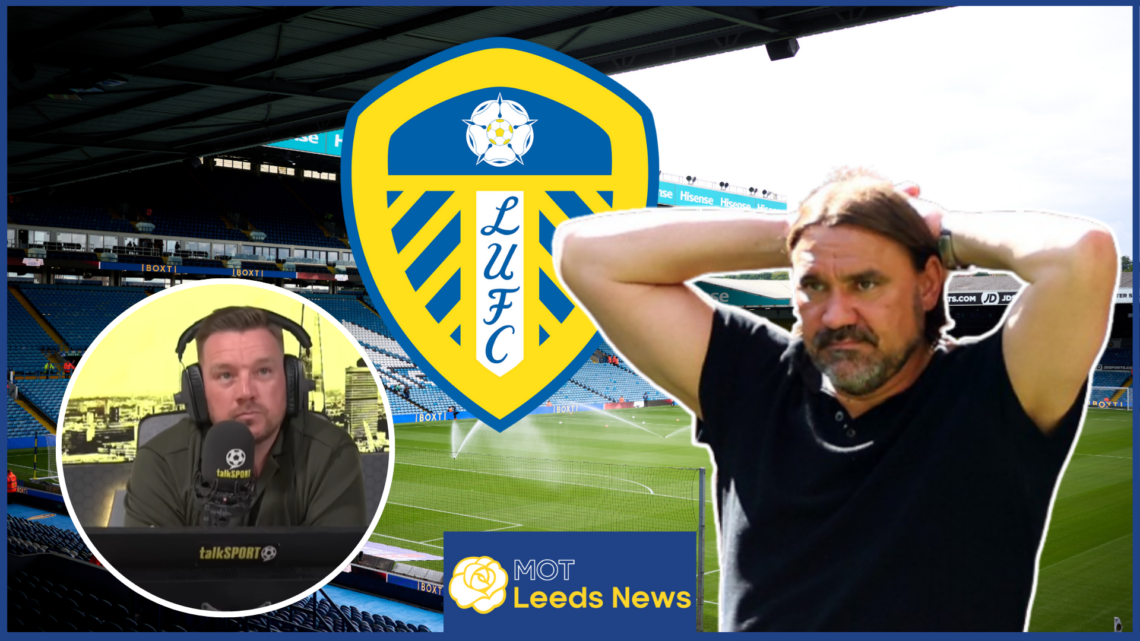 Daniel Farke, Jamie O'Hara, Leeds United badge