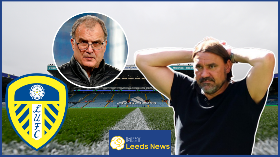 Daniel Farke, Marcelo Bielsa, Leeds United badge