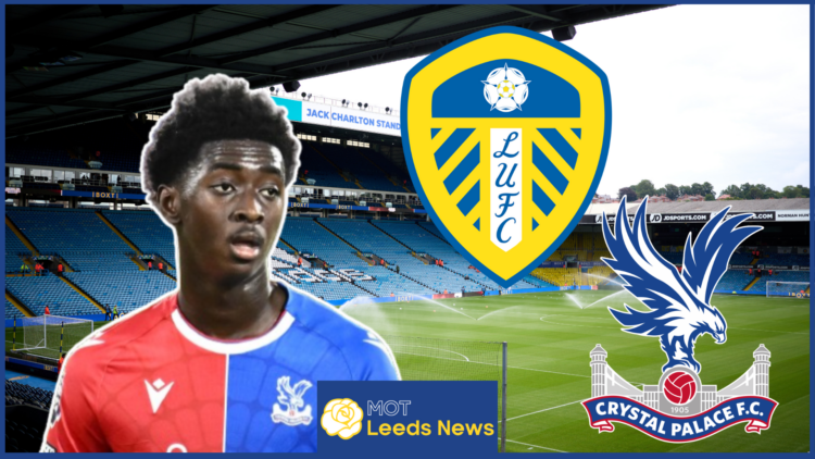 Jesurun Rak-Sakyi, Leeds United badge, Crystal Palace badge