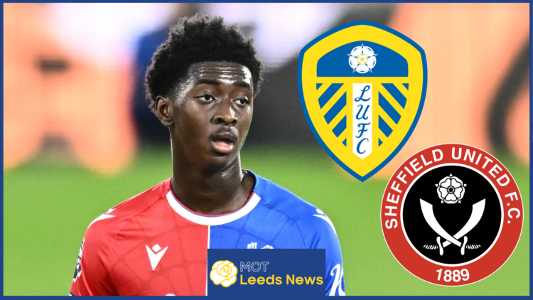 Jesurun Rak-Sakyi, Leeds United badge, Sheffield United badge