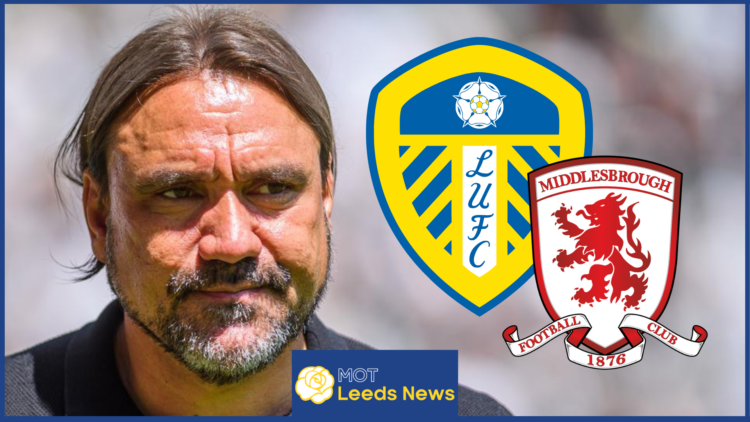 Daniel Farke, Leeds United and Middlesbrough badges